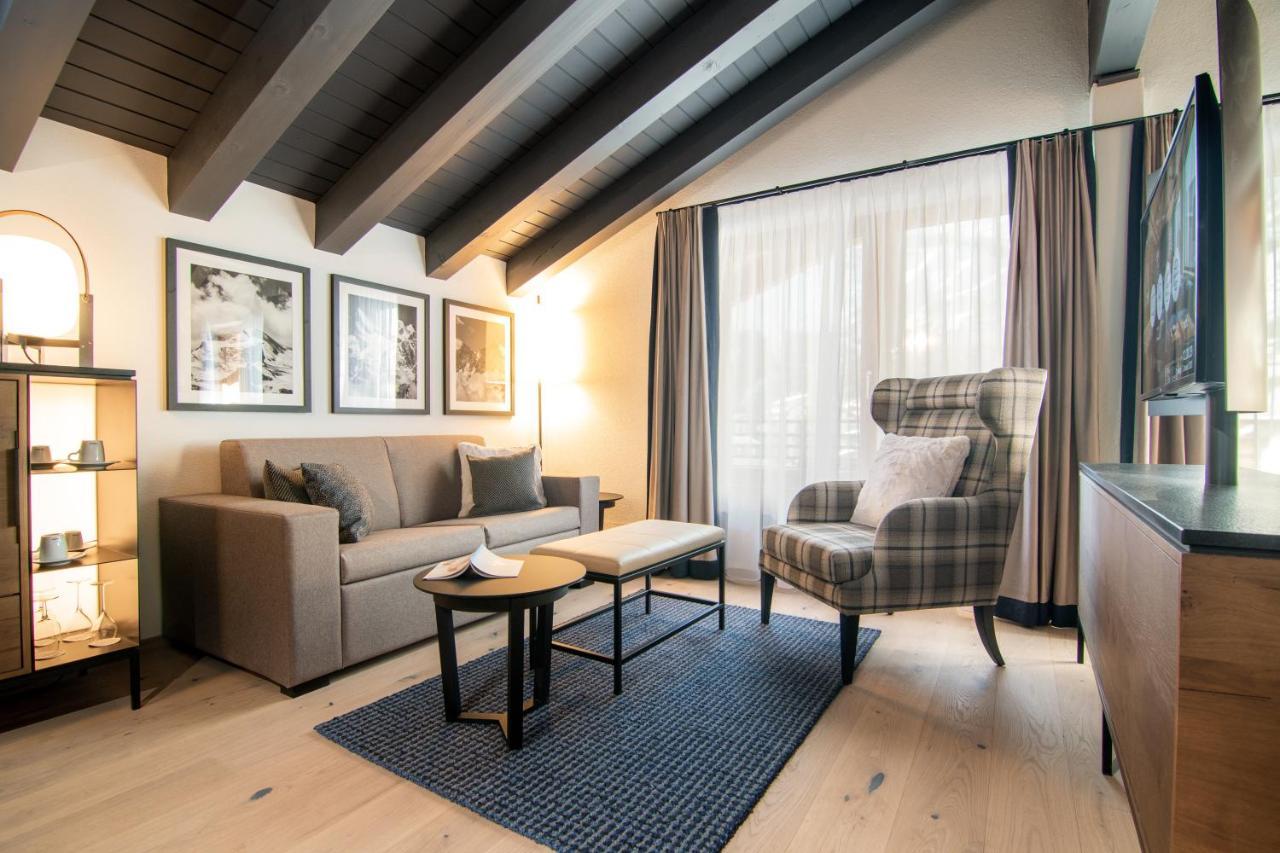 Walliserhof Grand-Hotel&Spa Relais&Châteaux Saas Fee Exterior foto