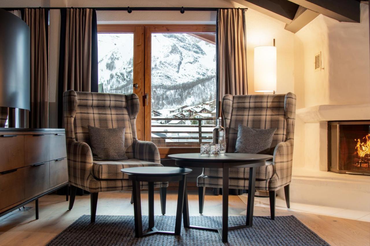 Walliserhof Grand-Hotel&Spa Relais&Châteaux Saas Fee Exterior foto