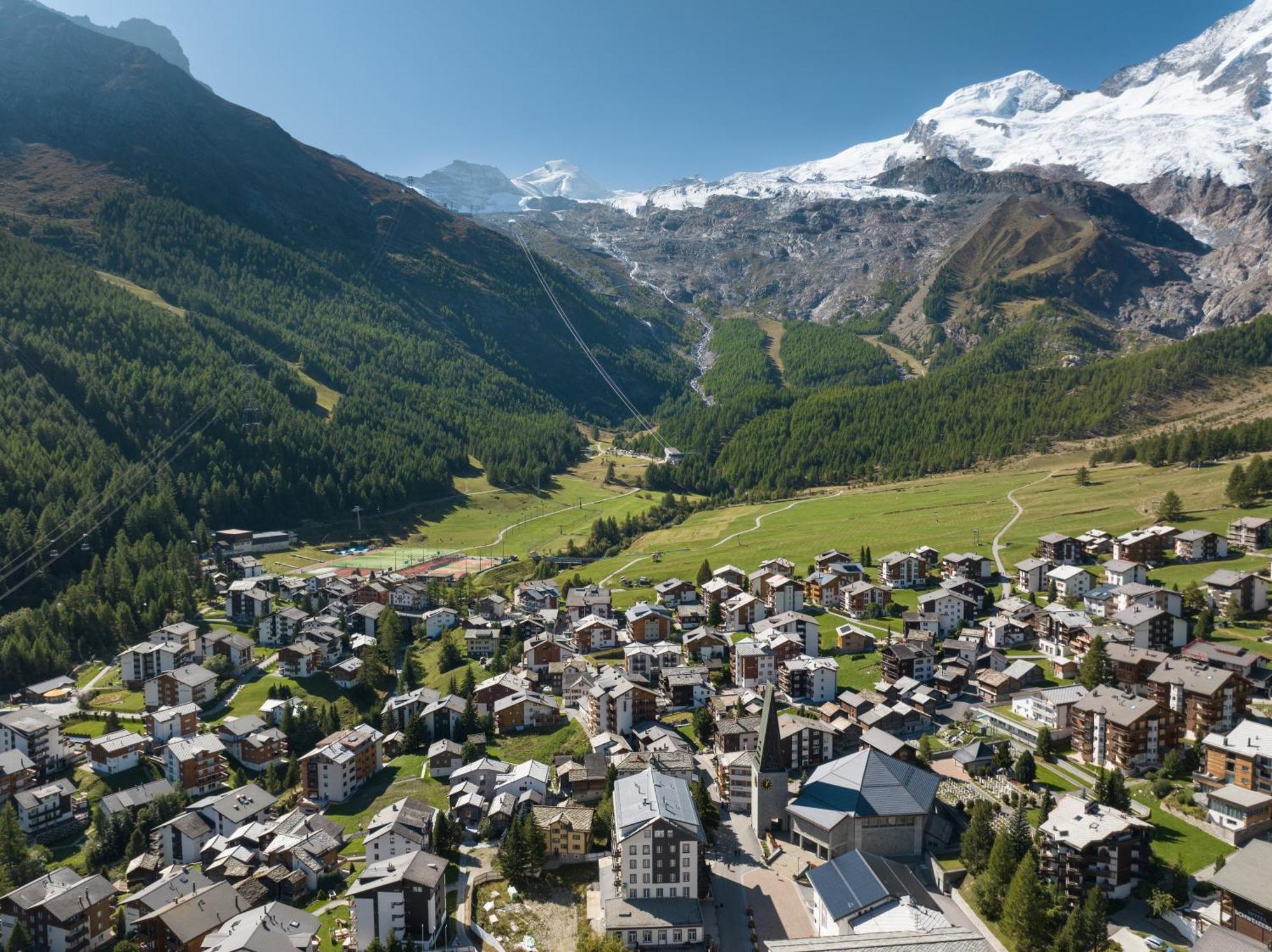 Walliserhof Grand-Hotel&Spa Relais&Châteaux Saas Fee Exterior foto
